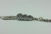 14K WHITE GOLD .80CTW DIAMOND 3 STONE PENDANT 16" 1.3MM CABLE CHAIN NECKLACE NEW