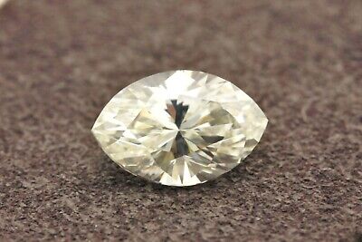 GIA cert diamond marquise brilliant 0.64 carat I color VVS1 6.98x4.55x3.29mm