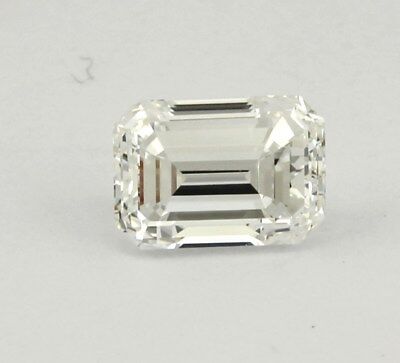 GIA Certified 0.60 carat Diamond Emerald Cut E VS2 5.54 x 3.91 x 3.03 mm NEW