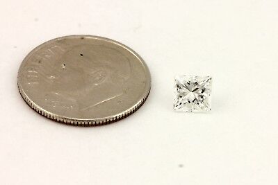 GIA loose 0.70 carat princess diamond F VS1 5.07 x 4.86 x 3.46 mm Good, Fair NEW