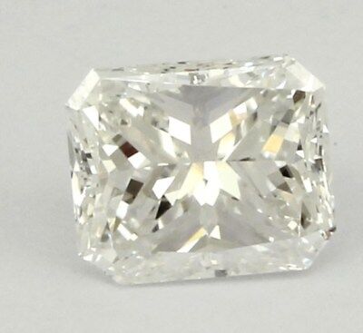 GIA Certified 0.90 carat Radiant Cut Diamond F VS2 6.07 x 5.11 x 3.72 mm NEW