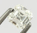 GIA Certified 0.72 carat Diamond Asscher Cut E VVS1 5.15 x 5.05 x 3.34 mm NEW