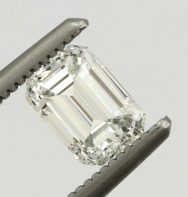 GIA Certified 0.60 carat Diamond Emerald Cut E VS2 5.54 x 3.91 x 3.03 mm NEW
