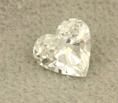 NEW GIA 0.71 carat heart brilliant diamond E/SI1 Good/Good 6.15 x 6.44 x 3.16 mm