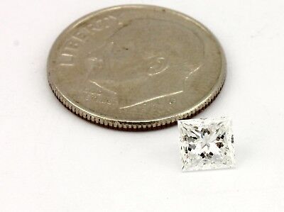 GIA Certified Diamond 0.71 carat Princess Cut E VS1 5.21 x 4.92 x 3.35 mm NEW