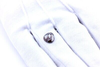 orange brown diamond pear rose cut 3.20ct 11.16x9.91x3.24mm loose gemstone new