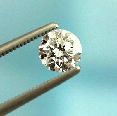 GIA Certified Loose Round Natural Diamond .61ct E Color VS1 5.37-5.39x3.38mm NEW