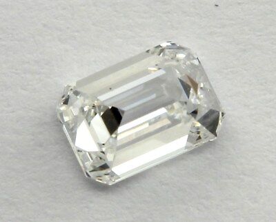 GIA Certified 0.60 carat Diamond Emerald Cut E VS2 5.54 x 3.91 x 3.03 mm NEW