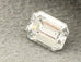 GIA Certified 0.86 carat Diamond Emerald Cut D VS1 6.52 x 4.80 x 3.13 mm Estate