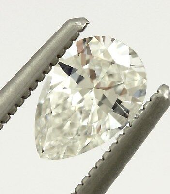 NEW GIA loose natural diamond 0.48 ct pear brilliant E VS1 6.65 x 4.47 x 2.73 mm