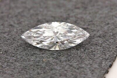 GIA certified marquise diamond 0.54ct D color SI1 9.48x3.91x2.70mm loose new