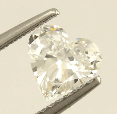NEW GIA 0.71 carat heart brilliant diamond E/SI1 Good/Good 6.15 x 6.44 x 3.16 mm