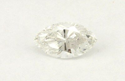 GIA 0.85ct marquise loose diamond E/SI2 Good/Good 8.51 x 4.72 x 3.45 mm estate