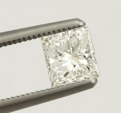 GIA loose 0.70 carat princess diamond F VS1 5.07 x 4.86 x 3.46 mm Good, Fair NEW
