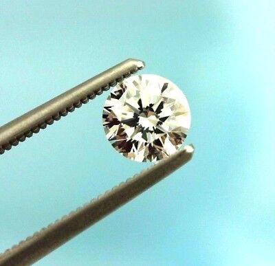 GIA Certified Loose Round Natural Diamond .61ct E Color VS1 5.37-5.39x3.38mm NEW