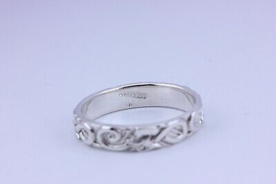 sterling silver men's ring size 11.25 dragon Celtic wedding band 5.09g 5mm