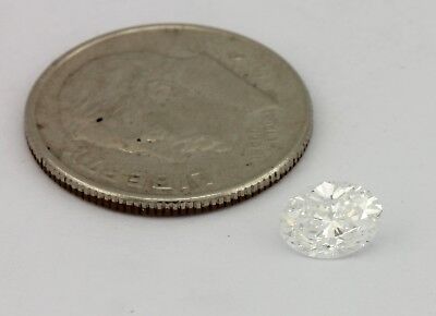 GIA Certified Oval Brilliant 0.59 carat Diamond D VVS2 6.25 x 4.58 x 3.26 mm NEW