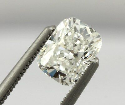 GIA Certified 1.01ct Cushion Cut Loose Diamond F VS2 6.66 x 5.06 x 3.65 mm NEW