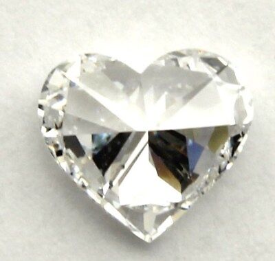 GIA 0.74ct heart brilliant diamond D/SI1 5.83 x 6.51 x 3.12 mm NEW VeryGood/Good