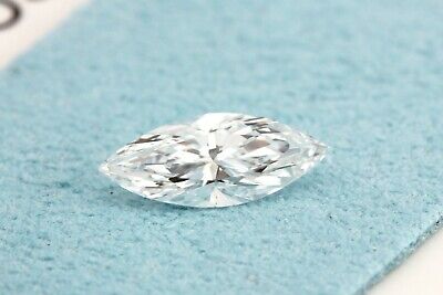 GIA certified marquise diamond 0.54ct D color SI1 9.48x3.91x2.70mm loose new
