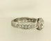 GIA 0.70 ct round G VS2 platinum Renaissance diamond engagement ring  size 6 new