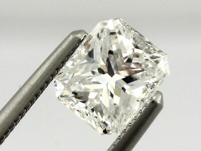 GIA Certified 0.90 carat Radiant Cut Diamond F VS2 6.07 x 5.11 x 3.72 mm NEW