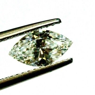GIA certified marquise brilliant diamond 0.72ct F color VVS2 9.10x5.05x2.97mm