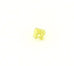 GIA natural diamond 0.10ct Fancy Intense Greenish-Yellow 2.76x2.64x1.60mm NEW