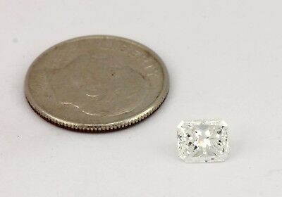 GIA Certified 0.90 carat Radiant Cut Diamond F VS2 6.07 x 5.11 x 3.72 mm NEW