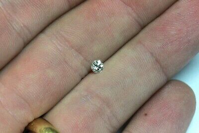 GIA round brilliant diamond 0.21ct D VVS2 3.73-3.79x2.34mm Good Cut new loose