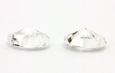 GIA matched pair oval diamonds 1.03ctw GH SI1 VVS1 natural loose new 6x4mm