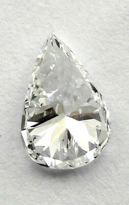 NEW GIA 0.44 ct diamond pear brilliant shape D VS2 6.88x4.45x3.67mm Good/Good