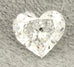 GIA 0.74ct heart brilliant diamond D/SI1 5.83 x 6.51 x 3.12 mm NEW VeryGood/Good