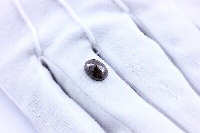 reddish brown diamond cushion rose cut 4.22ct 10.96x7.89x4.83mm new loose