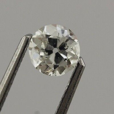 GIA Certified .44 ct European Cut diamond J I1 4.66-4.81x3.00mm estate vintage