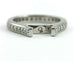 PLATINUM 1/2 CTW ROUND DIAMOND ETERNITY CATHEDRAL ENGAGEMENT RING SEMI MOUNT NEW
