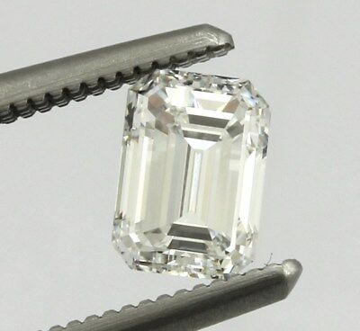 GIA Certified 0.60 carat Diamond Emerald Cut E VS2 5.54 x 3.91 x 3.03 mm NEW