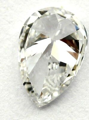 NEW GIA loose natural diamond 0.48 ct pear brilliant E VS1 6.65 x 4.47 x 2.73 mm