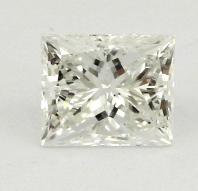 GIA Certified Diamond 0.76 carat Princess Cut F VVS2 5.65 x 4.74 x 3.42 mm NEW