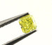 GIA natural diamond 0.10ct Fancy Intense Greenish-Yellow 2.76x2.64x1.60mm NEW