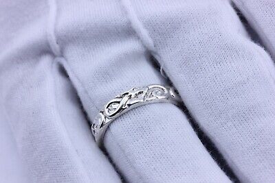 sterling silver man's wedding band size 11.5 ring 5mm 5.02g celtic dragon