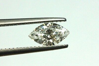 GIA certified marquise brilliant diamond 0.72ct F color VVS2 9.10x5.05x2.97mm