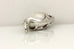 Platinum ballerina slipper shoe pendant baroque pearl round diamond 5.26 grams