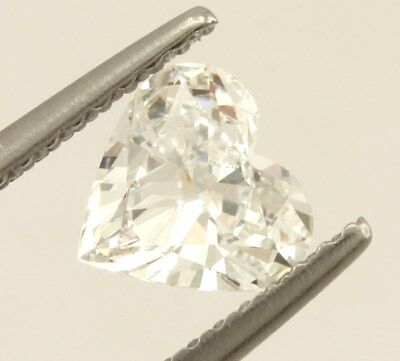 NEW GIA 0.71 carat heart brilliant diamond E/SI1 Good/Good 6.15 x 6.44 x 3.16 mm