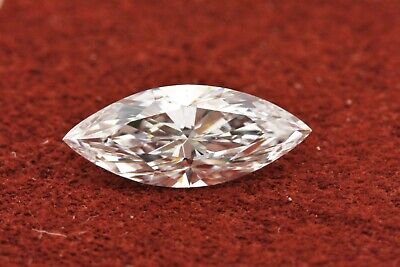 GIA certified marquise diamond 0.54ct D color SI1 9.48x3.91x2.70mm loose new