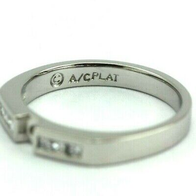 PLATINUM .13 CTW DIAMOND PRINCESS SEMI MOUNT ENGAGEMENT RING SETTING NEW 5.1 GR