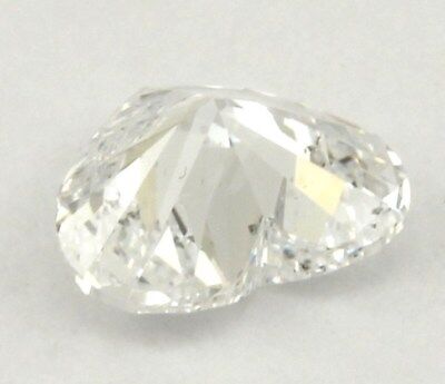 GIA 0.74ct heart brilliant diamond D/SI1 5.83 x 6.51 x 3.12 mm NEW VeryGood/Good
