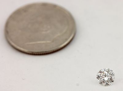 NEW GIA natural diamond loose round brilliant 0.30ct D SI2 4.26-4.29 x 2.66mm
