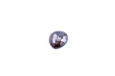 orange brown diamond pear rose cut 3.20ct 11.16x9.91x3.24mm loose gemstone new