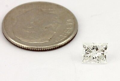 GIA Certified Diamond 0.76 carat Princess Cut F VVS2 5.65 x 4.74 x 3.42 mm NEW